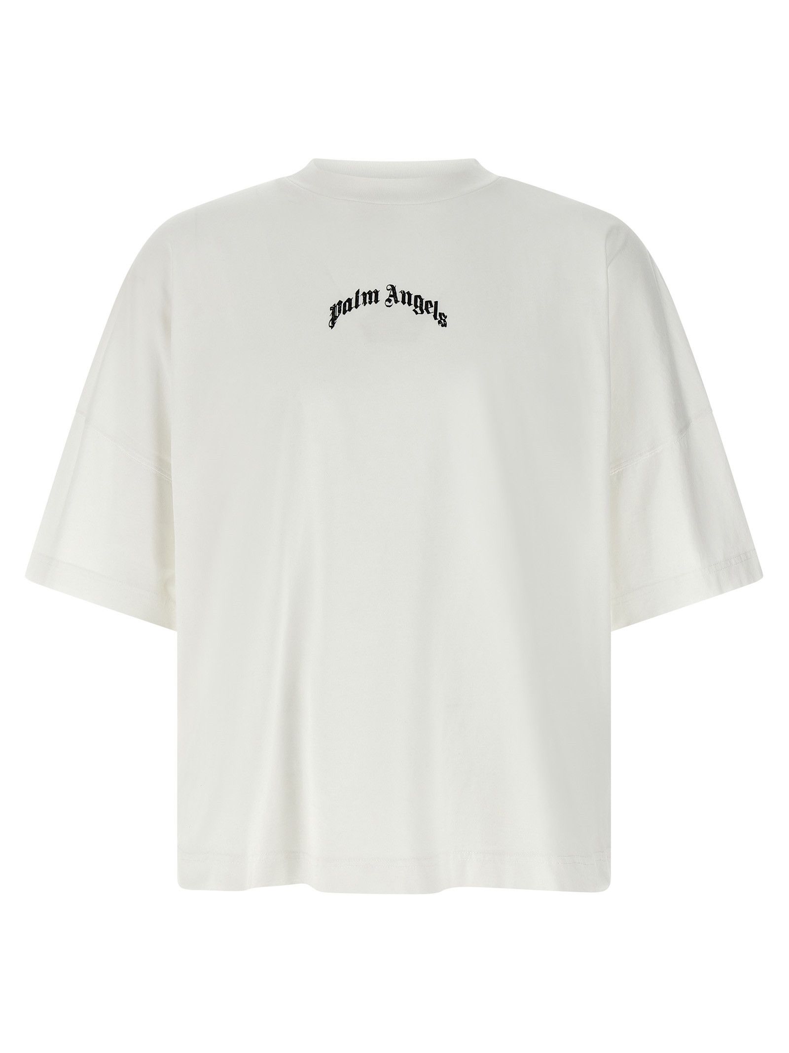 Palm Angels 'Curved Logo' T-Shirt | Grailed