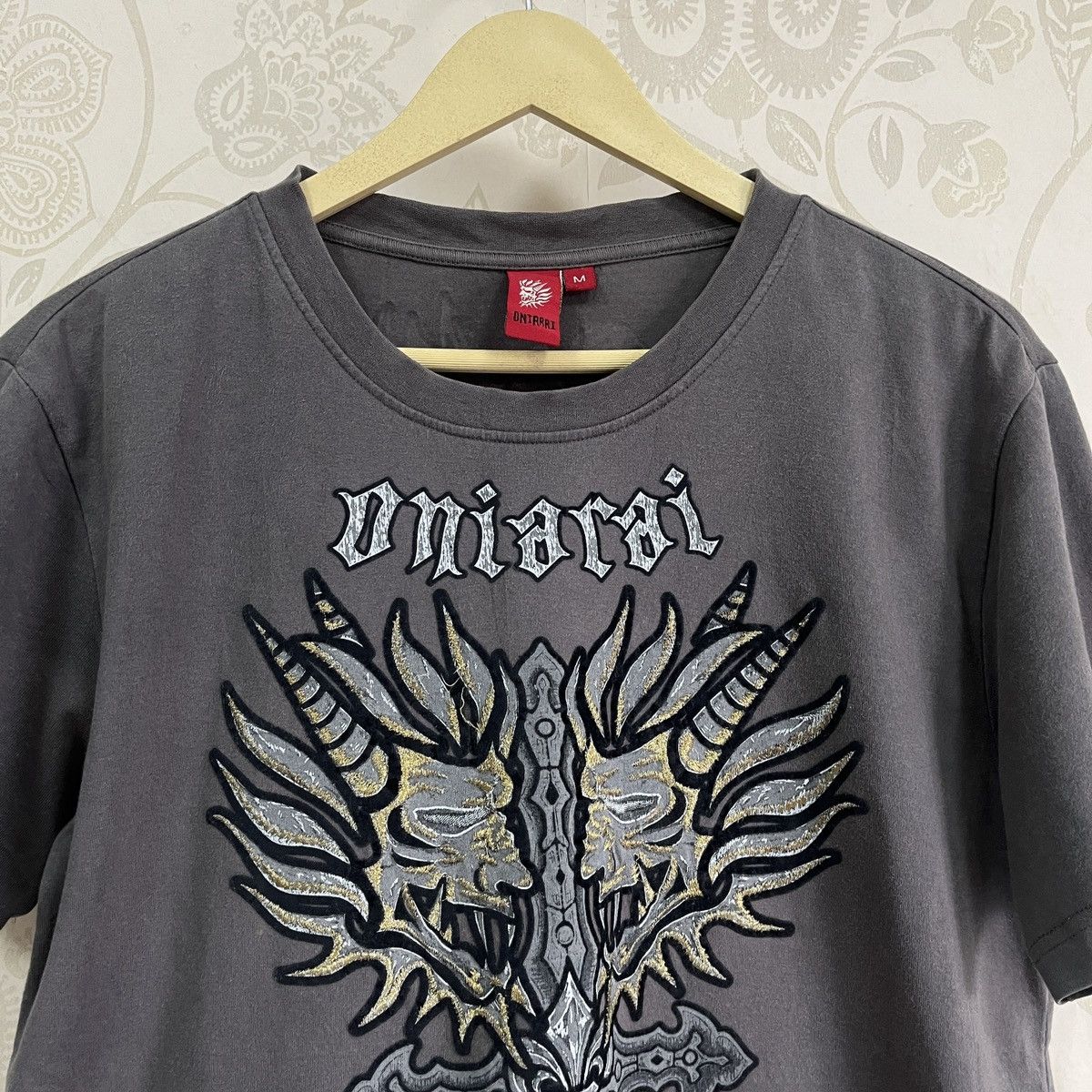 Japanese Brand Oniarai Jeans Skulls Matsuda Blue Ways Japan TShirt Size US M / EU 48-50 / 2 - 15 Thumbnail