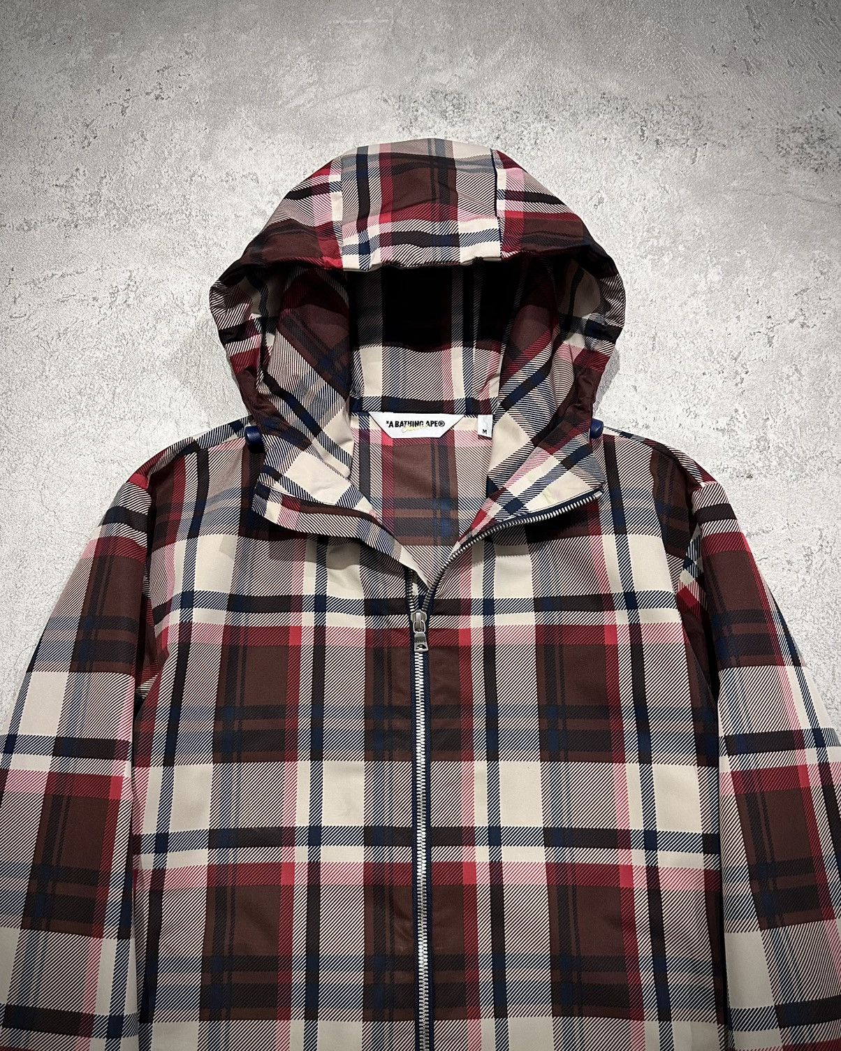 Bape Bape Plaid Windbreaker Jacket Size US M / EU 48-50 / 2 - 2 Thumbnail