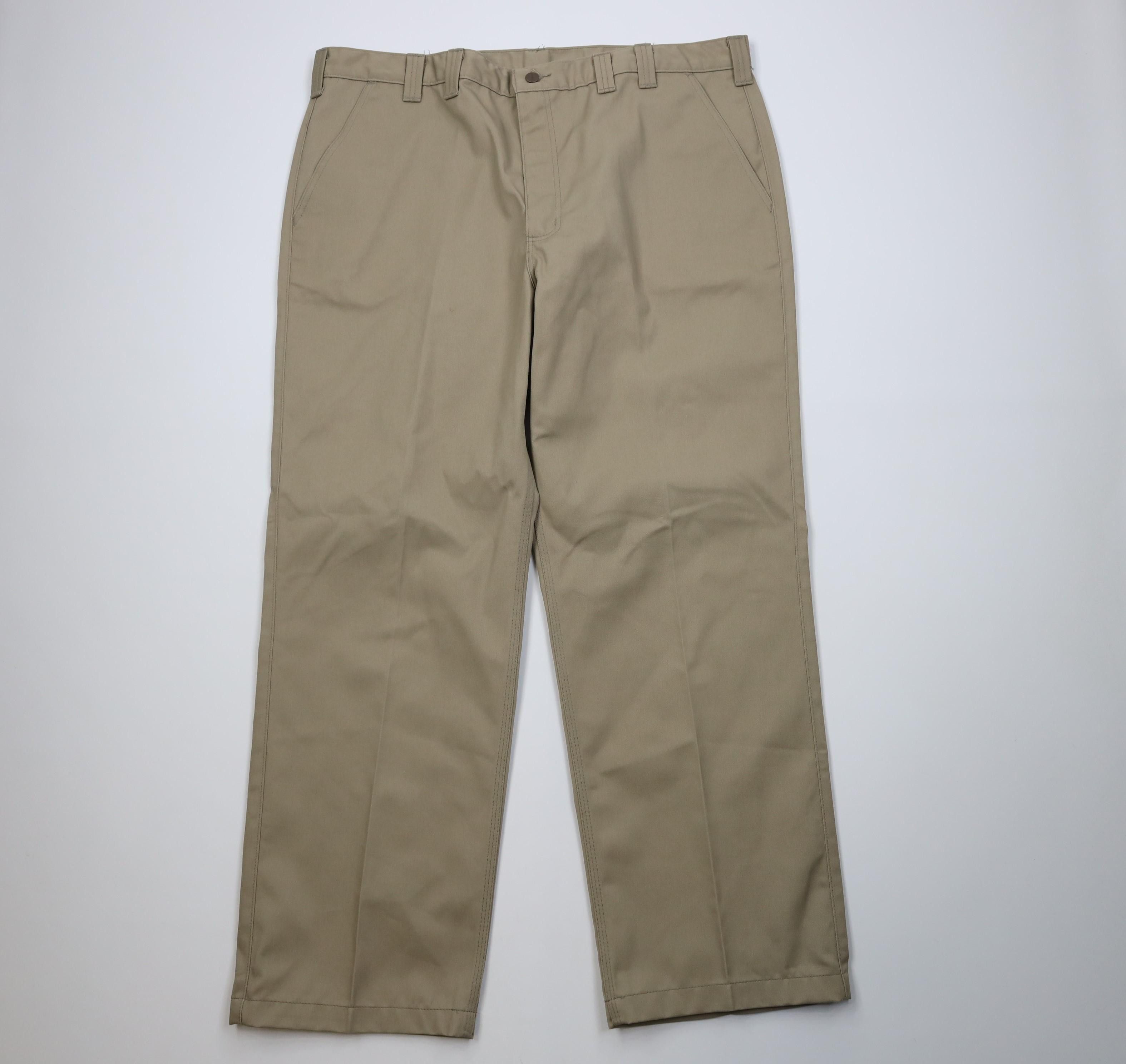 Carhartt Vintage Y2K Carhartt Twill Wide Leg Pants Khaki Brown Size US 44 / EU 60 - 1 Thumbnail