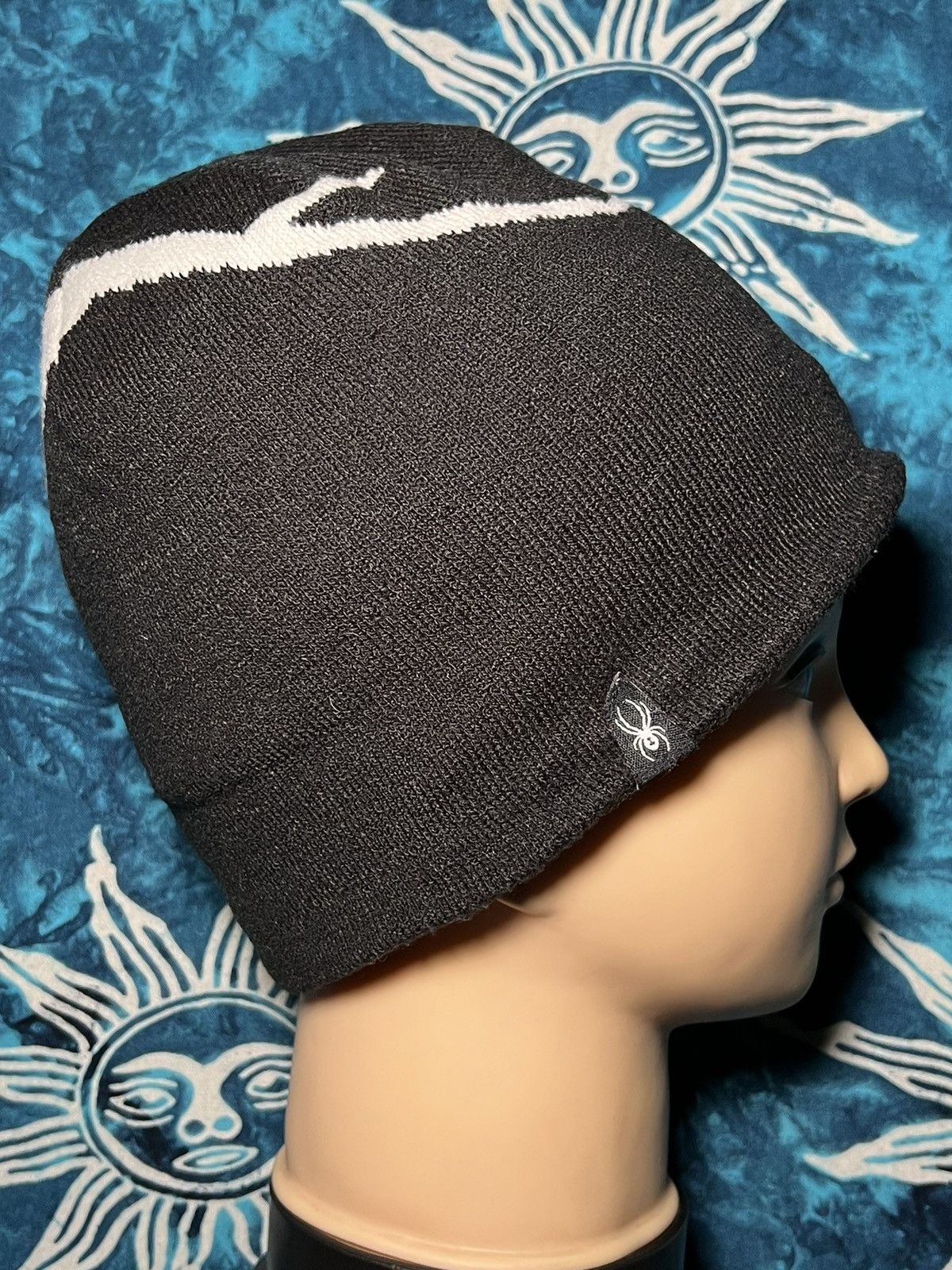 Spyder × Vintage Spyder Spider Web Beanie Hat Y2K Size ONE SIZE - 10 Thumbnail