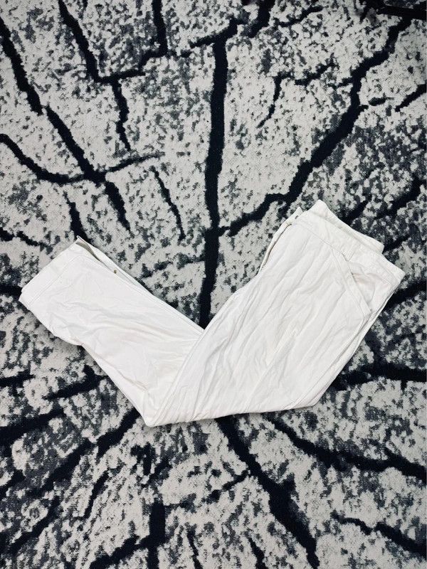 Escada Escada trousers white 42 simple logo Size 42" / US 20 - 2 Thumbnail