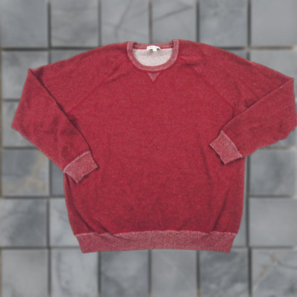 Peter Millar Peter Millar Sweater Mens XL Red Crew Neck Knit Pullover Cotton Wool All Seasons Autumn Winter Spring Summer Classic Preppy Mens Size US XL / EU 56 / 4 - 1 Thumbnail
