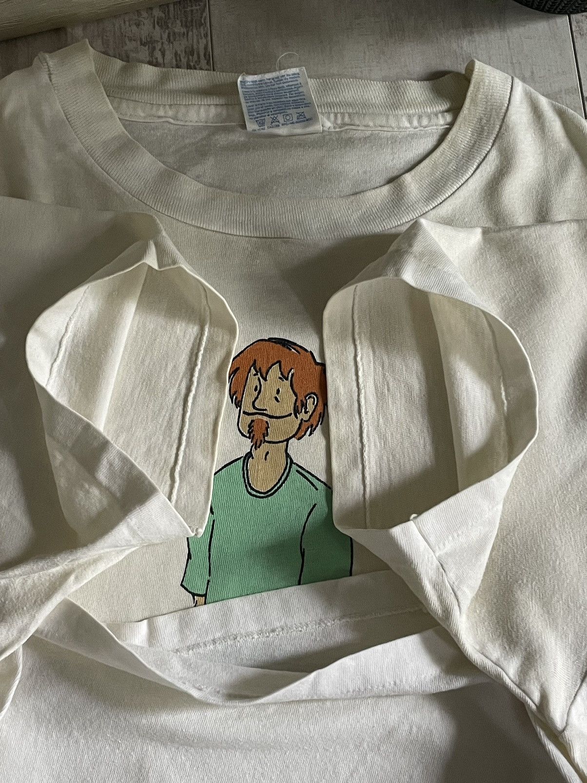 Cartoon Network × Vintage Vintage Scooby Doo 90’s Vintage White T-Shirt RARE Size US L / EU 52-54 / 3 - 6 Thumbnail