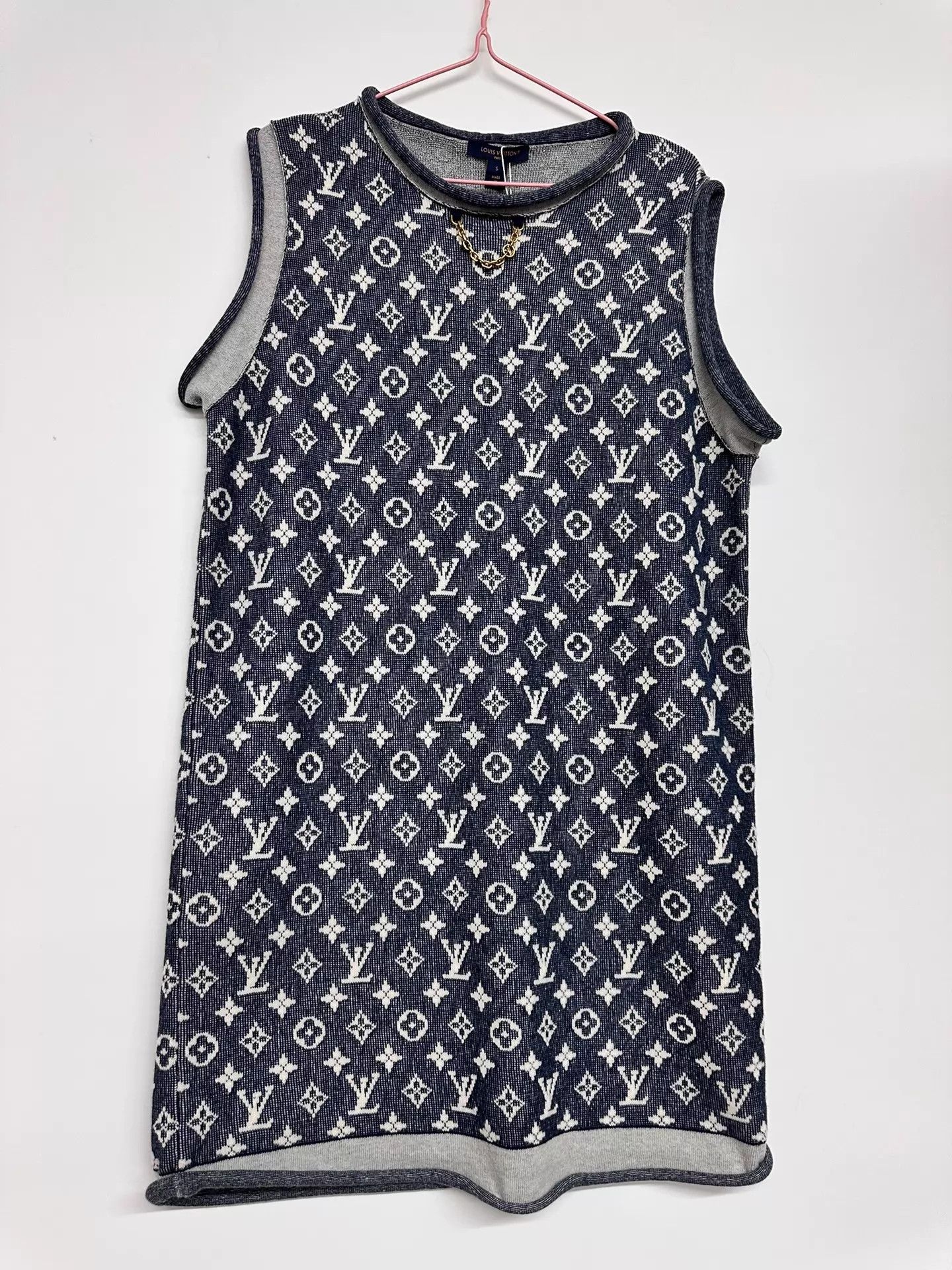 Louis Vuitton LV all over print dress Size S Size S / US 4 / IT 40 - 1 Thumbnail