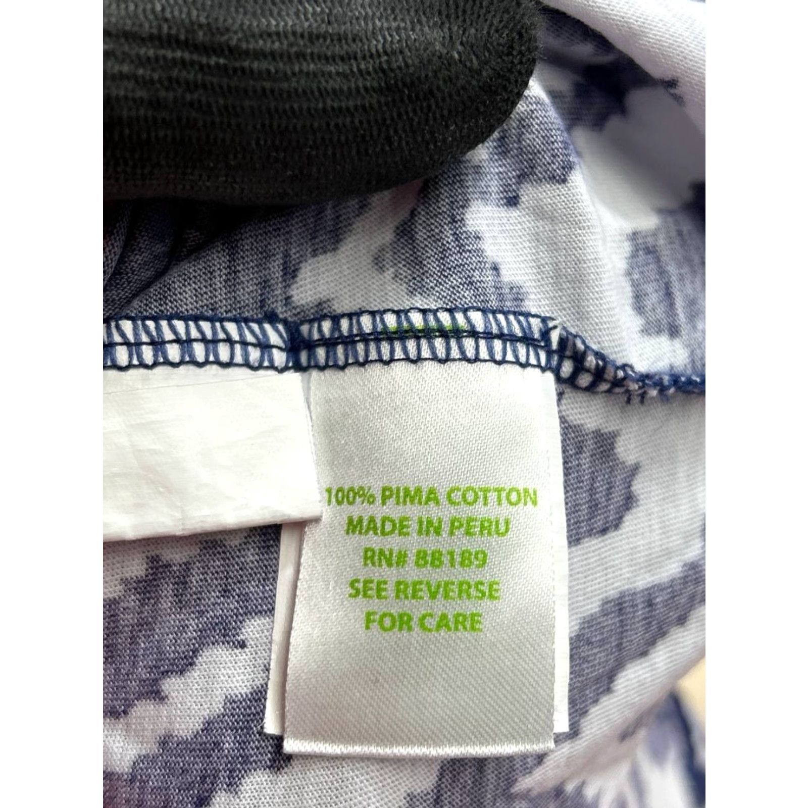 Lilly Pulitzer Lilly Pulitzer Shirt Dress Womens Medium White Chevron Pima Cotton Cap Sleeve Size M / US 6-8 / IT 42-44 - 5 Thumbnail
