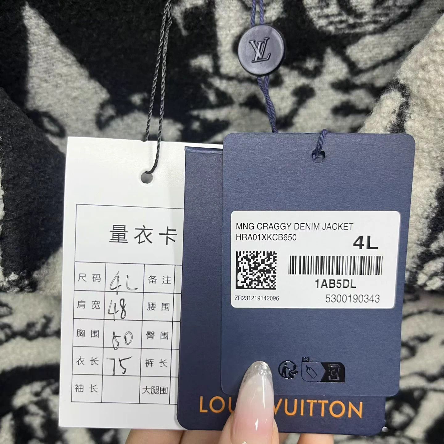 Louis Vuitton Louis Vuitton b&w all-over comic jacket 4L Size US XXL / EU 58 / 5 - 3 Thumbnail
