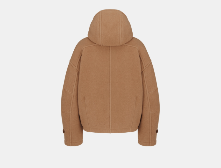 Dior o1w1db10525 443C42 Couture Hooded Jacket in Brown Size US M / EU 48-50 / 2 - 2 Thumbnail