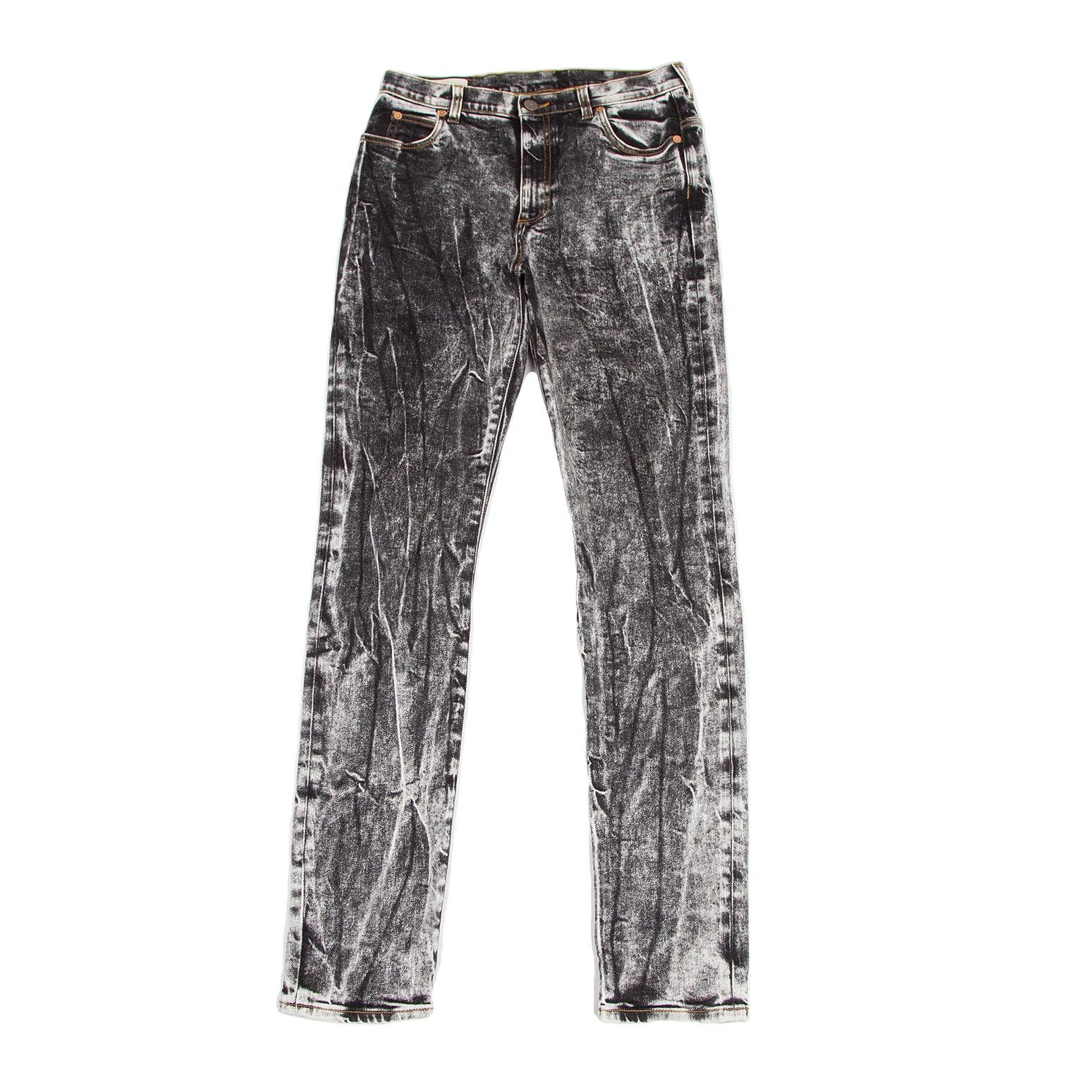 Gucci Washed Black Denim Pants Size 28 Size US 28 / EU 44 - 1 Thumbnail
