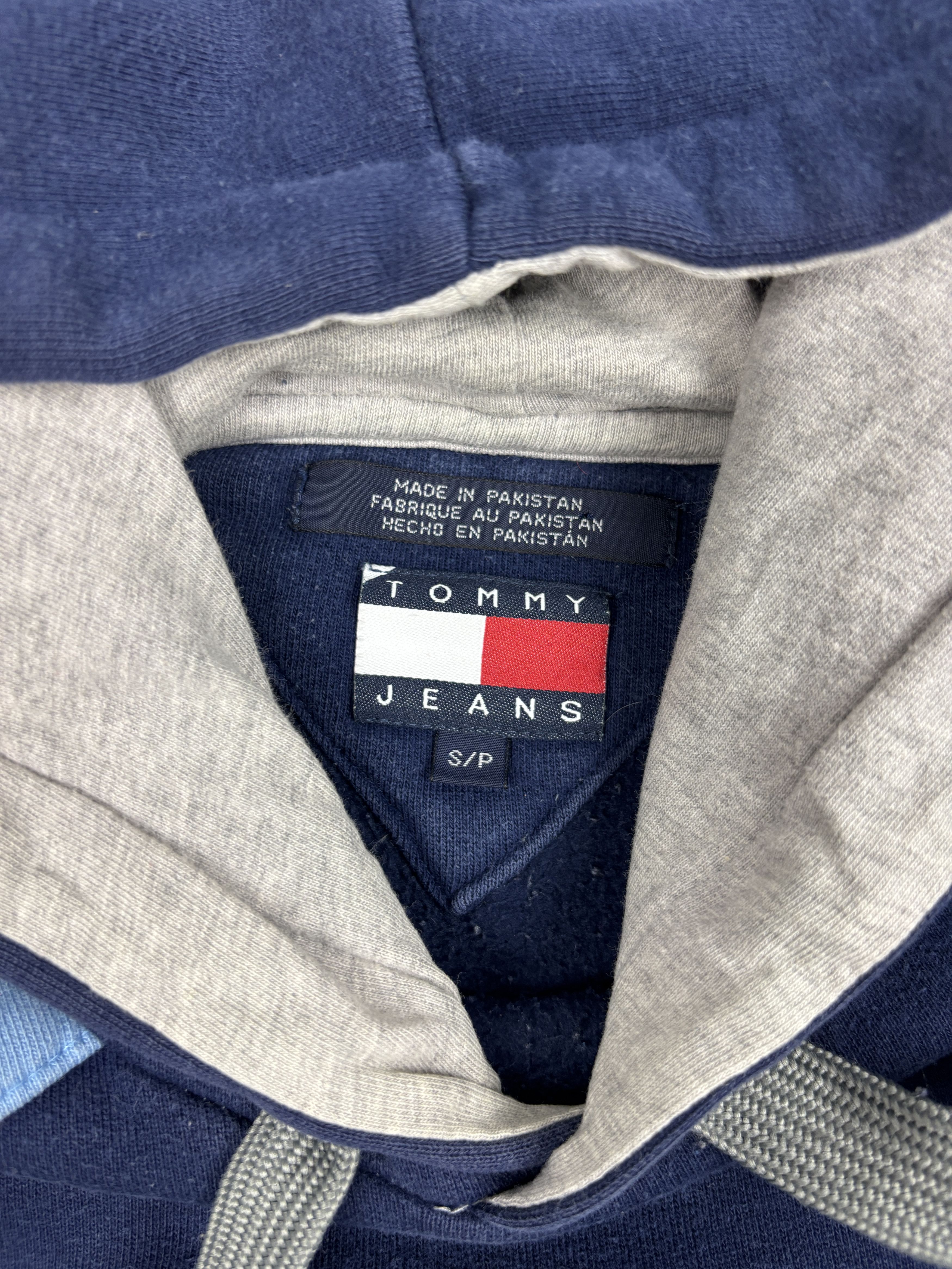 Tommy Jeans Vintage Y2K Tommy Jeans Navy Blue Hoodie Size US S / EU 44-46 / 1 - 3 Thumbnail