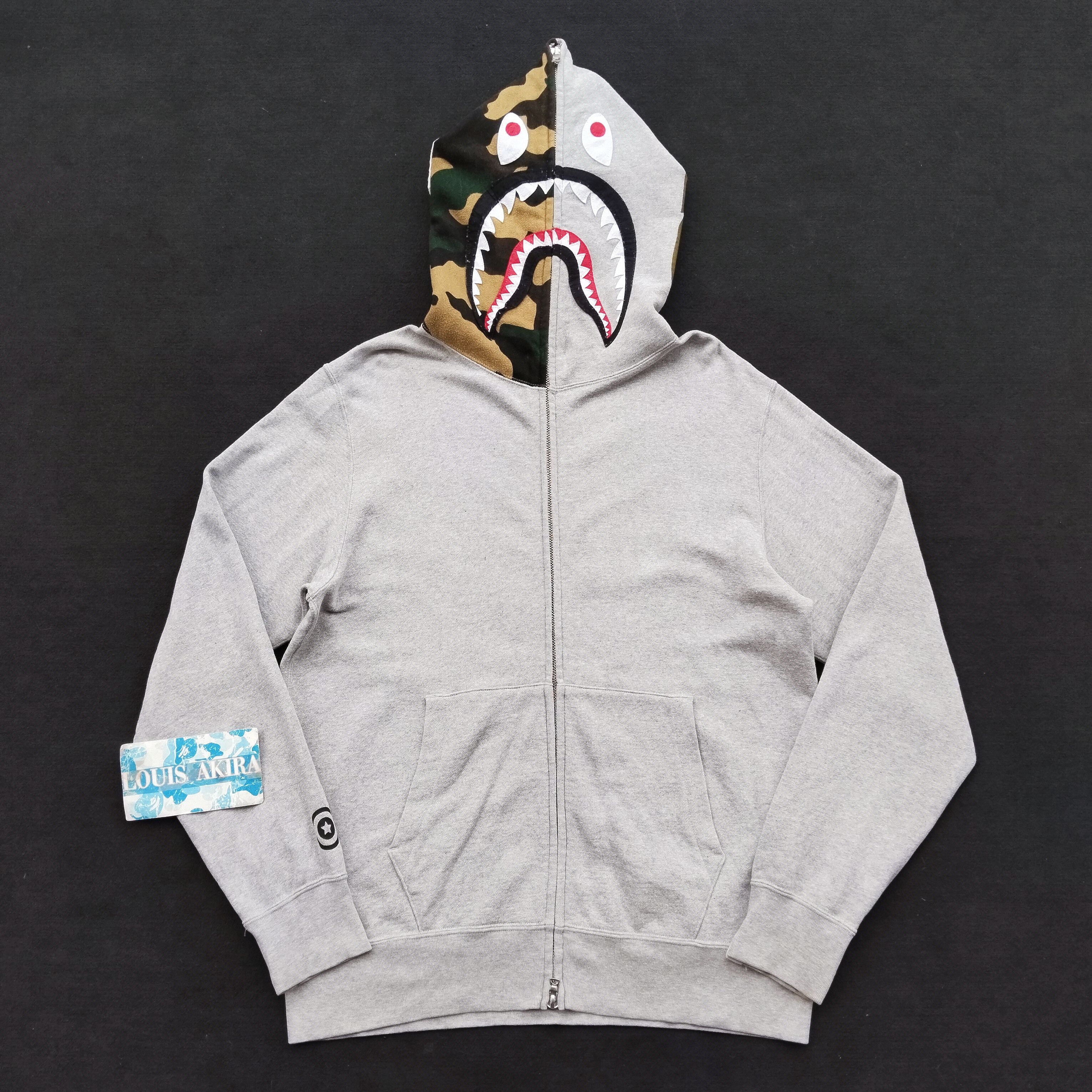 Bape 2010 Bape Land 1st Anniversary Shark Full Zip Hoodie Size US M / EU 48-50 / 2 - 1 Thumbnail