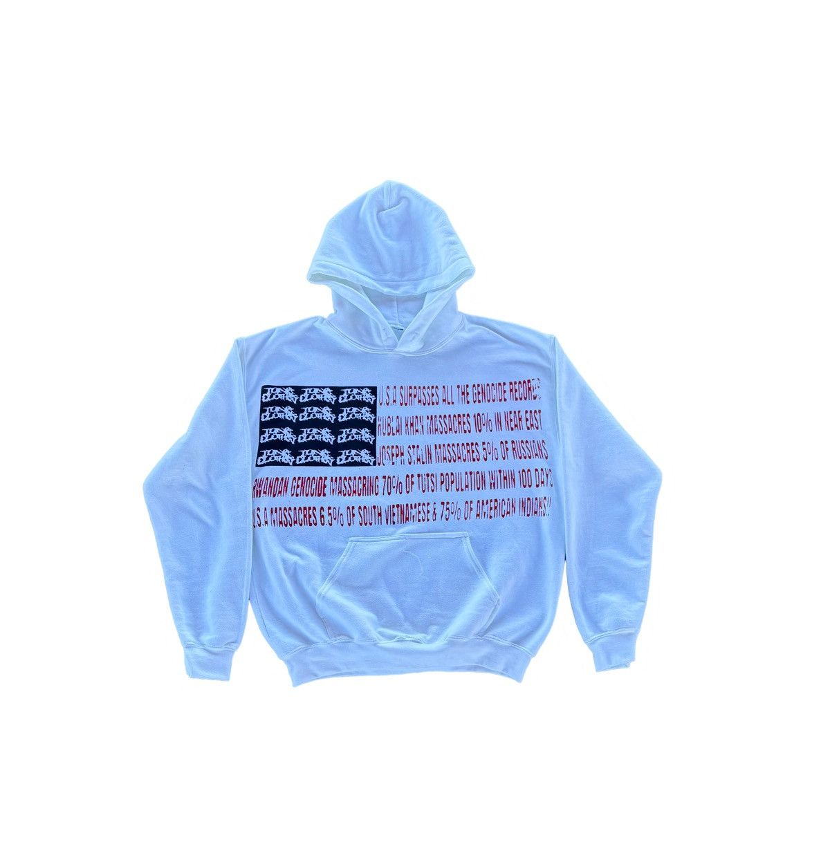 Vintage distressed oversized hoodie Size US S / EU 44-46 / 1 - 1 Thumbnail