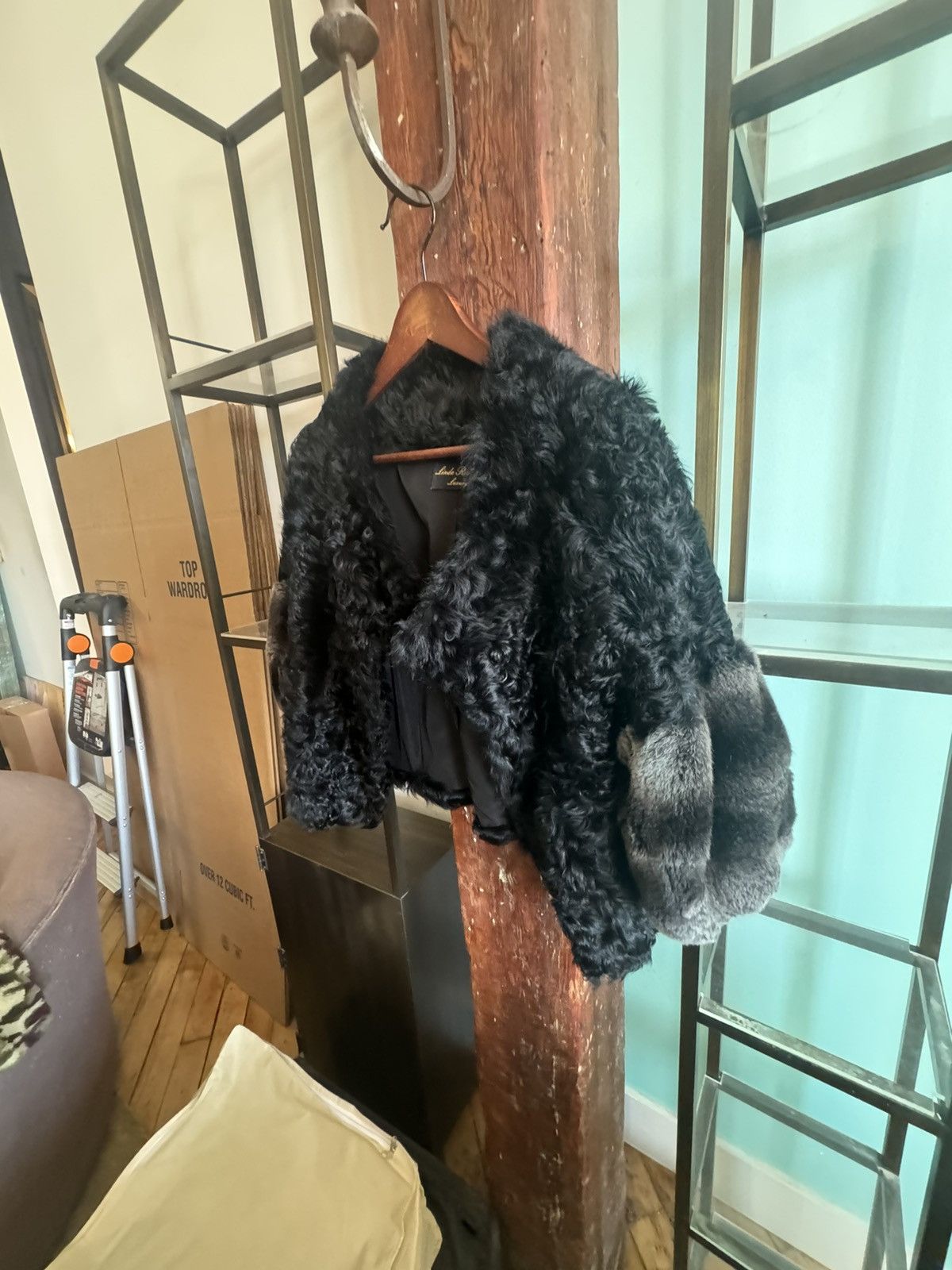 Designer × Vintage Linda Richard’s Luxury Lamb coat Size S / US 4 / IT 40 - 1 Thumbnail