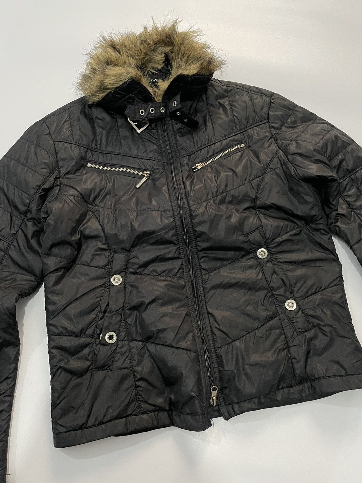 VTG OPIUM LGB IF SIX WAS NINE STYLE FUR JACKET