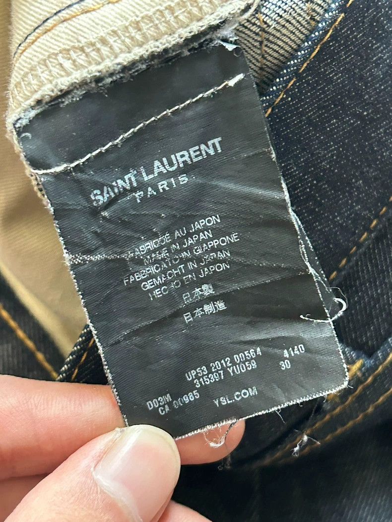 Saint Laurent Paris Saint Laurent Paris Dark blue jeans Size US 30 / EU 46 - 5 Thumbnail