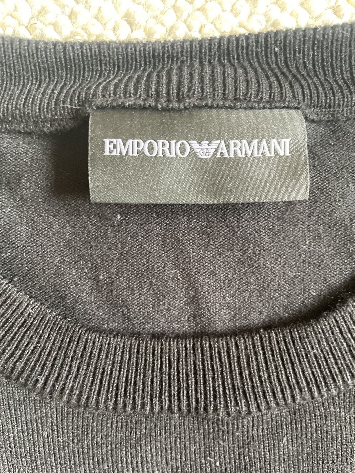Emporio Armani Emporio Armani crewneck knitwear Size US S / EU 44-46 / 1 - 4 Thumbnail
