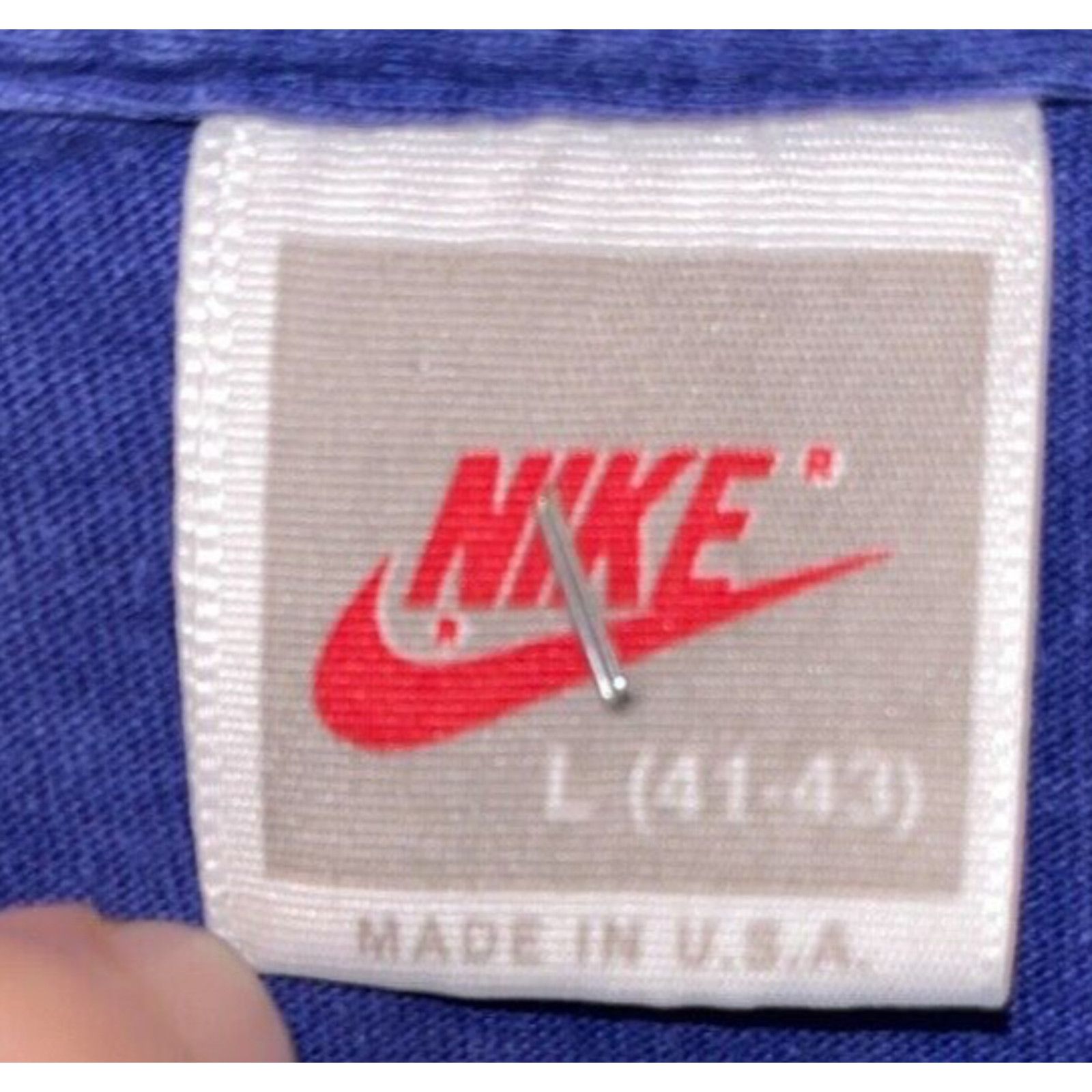 Nike Nike Shirt Adult L Short Sleeve Graphic Athletic T Spellout Size US L / EU 52-54 / 3 - 4 Thumbnail