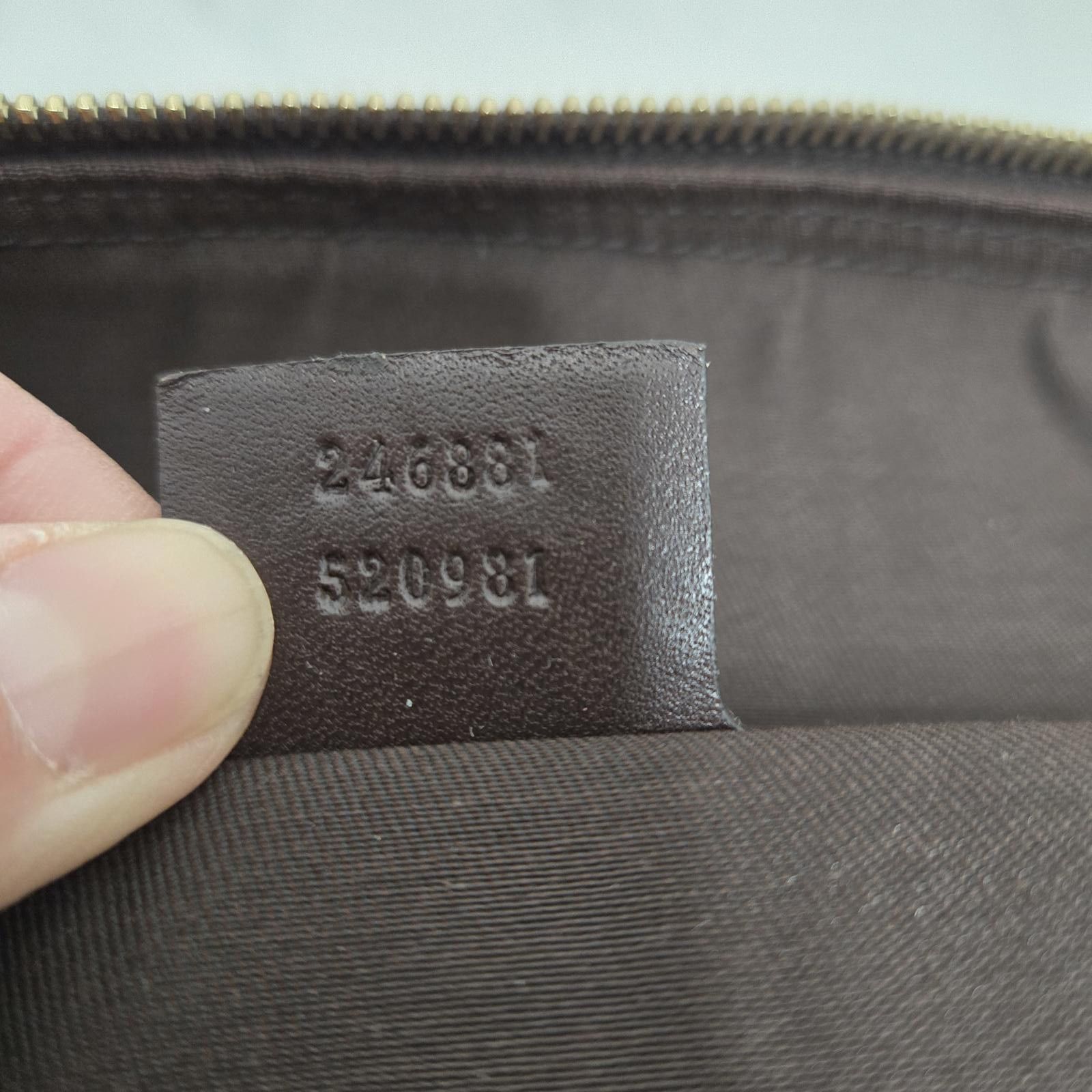 Gucci Gucci Messenger Bag GG Supreme Canvas Leather Trim Italy Size ONE SIZE - 10 Thumbnail
