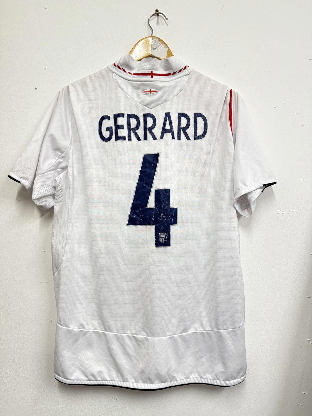 Umbro England National Football Team Official Umbro Jersey Size L Size ONE SIZE - 4 Thumbnail