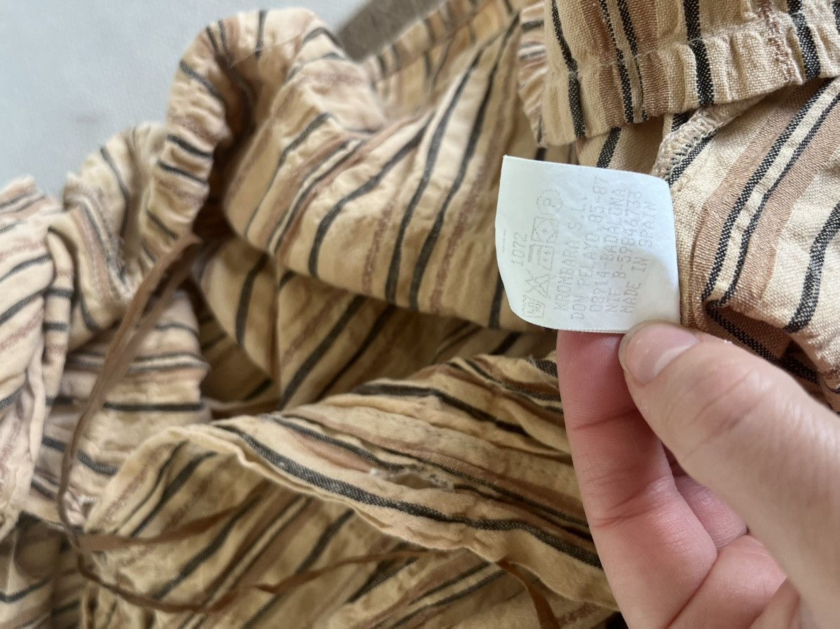 Japanese Brand Vintage Striped Blouse Size S / US 4 / IT 40 - 5 Thumbnail
