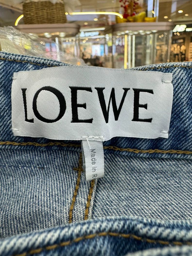 Loewe LOEWE FW21 Buttoned mid-waist straight jeans Size 42" / US 20 - 4 Thumbnail