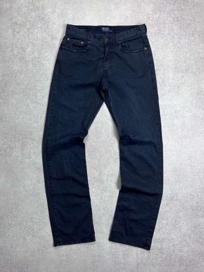 Polo Ralph Lauren Vintage Polo Ralph Lauren Denim Jeans 31x34 Rare Size US 31 - 2 Thumbnail