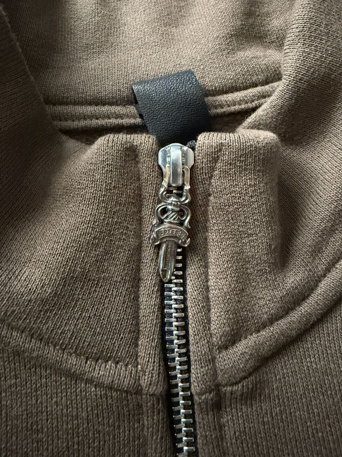 Chrome Hearts CHROME HEARTS 'SLO RIDE' BROWN QUARTER ZIP Size US S / EU 44-46 / 1 - 2 Thumbnail