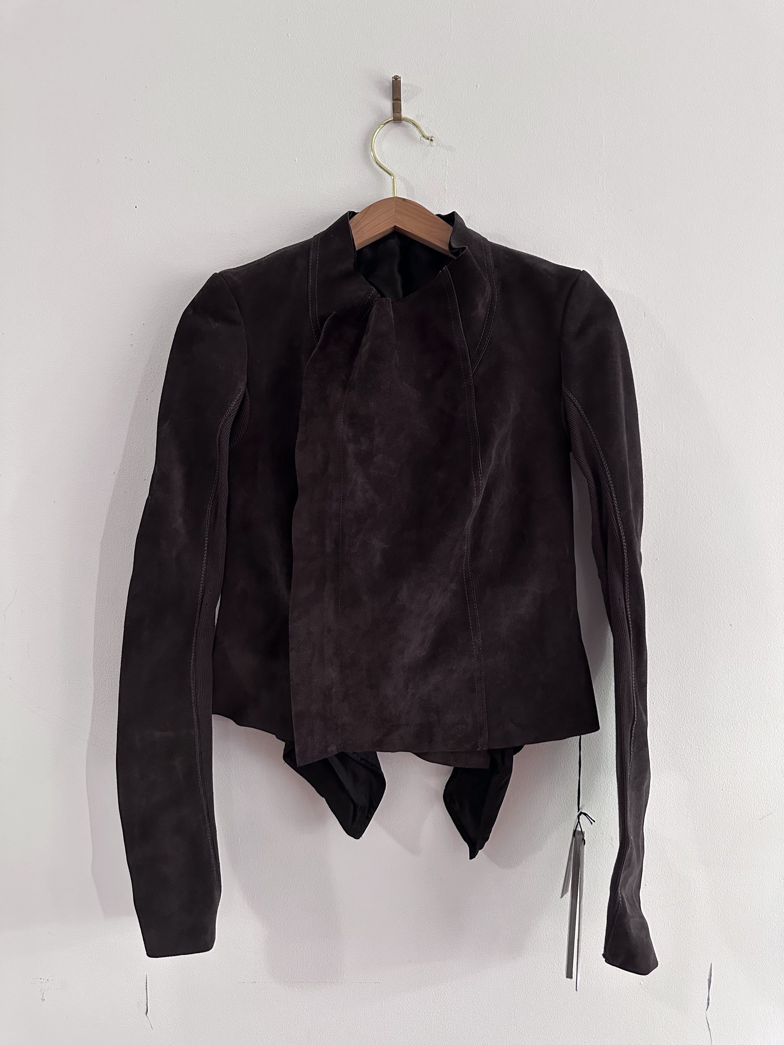 Rick Owens Rick Owens Low Neck Biker Jacket Size M / US 6-8 / IT 42-44 - 3 Thumbnail