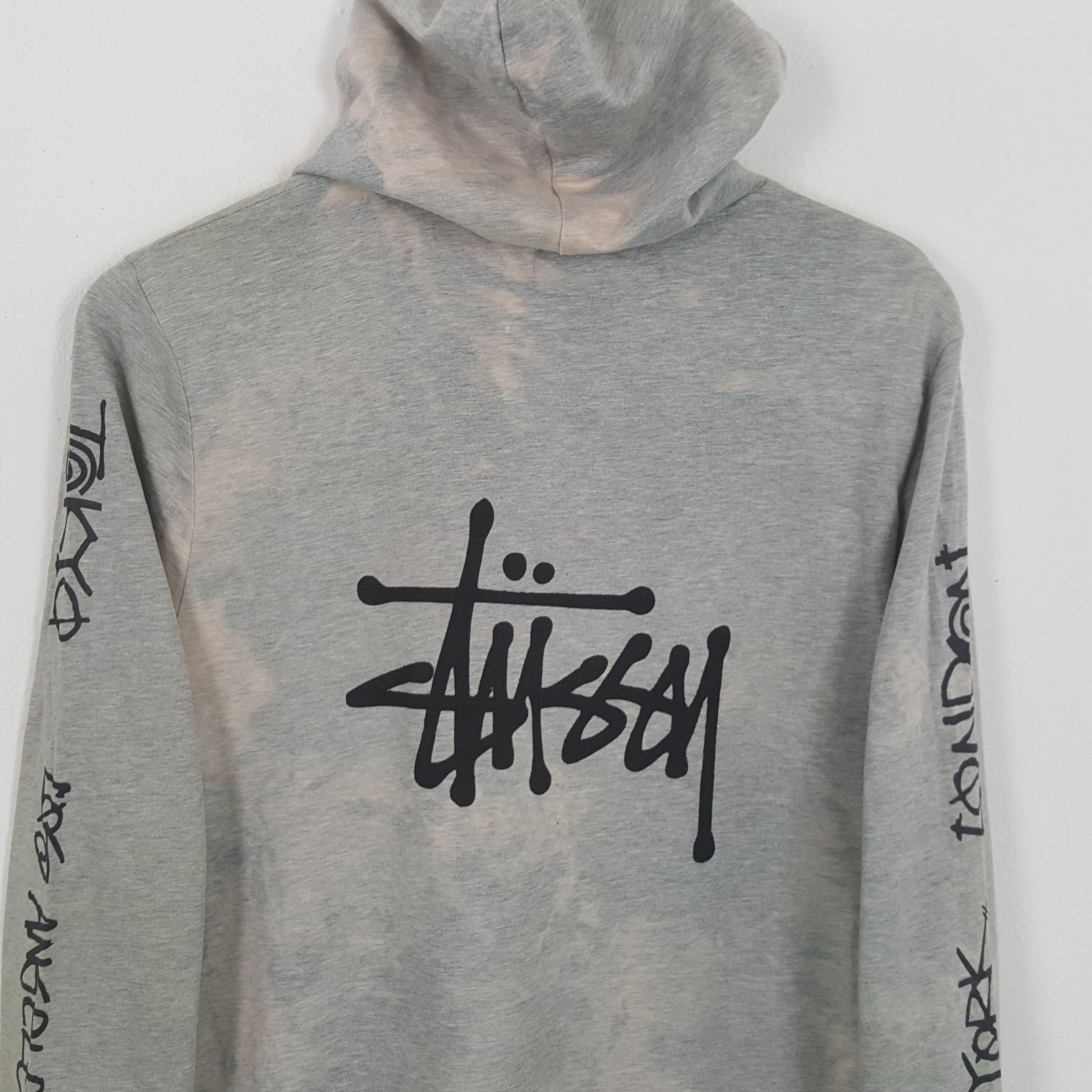 Stussy STUSSY Streetwear Style Custom Art Zipper Hoodies Size US M / EU 48-50 / 2 - 2 Thumbnail