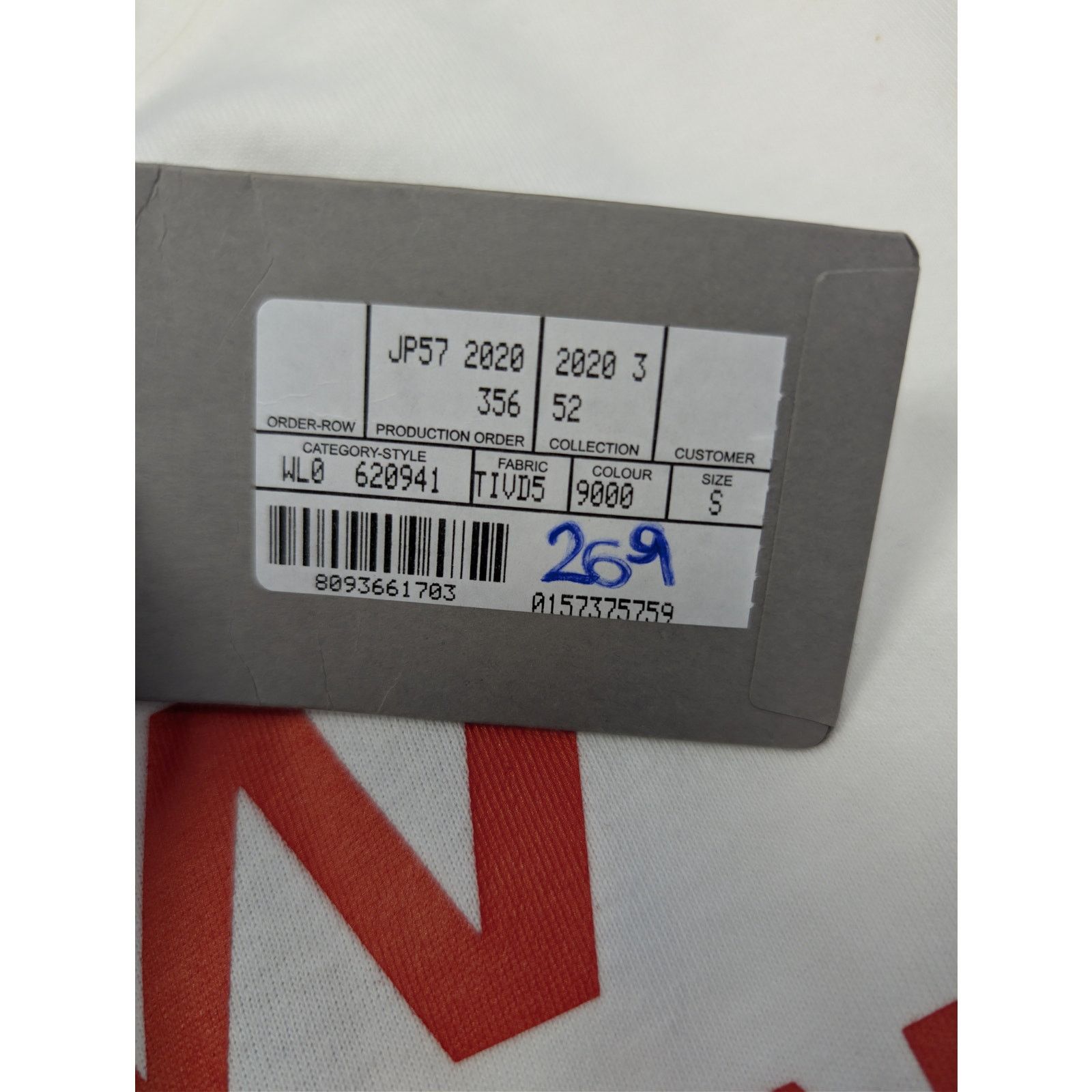 Balenciaga o1rshd1 Gym Wear graphic crewneck T-Shirt in White Size US S / EU 44-46 / 1 - 20 Thumbnail