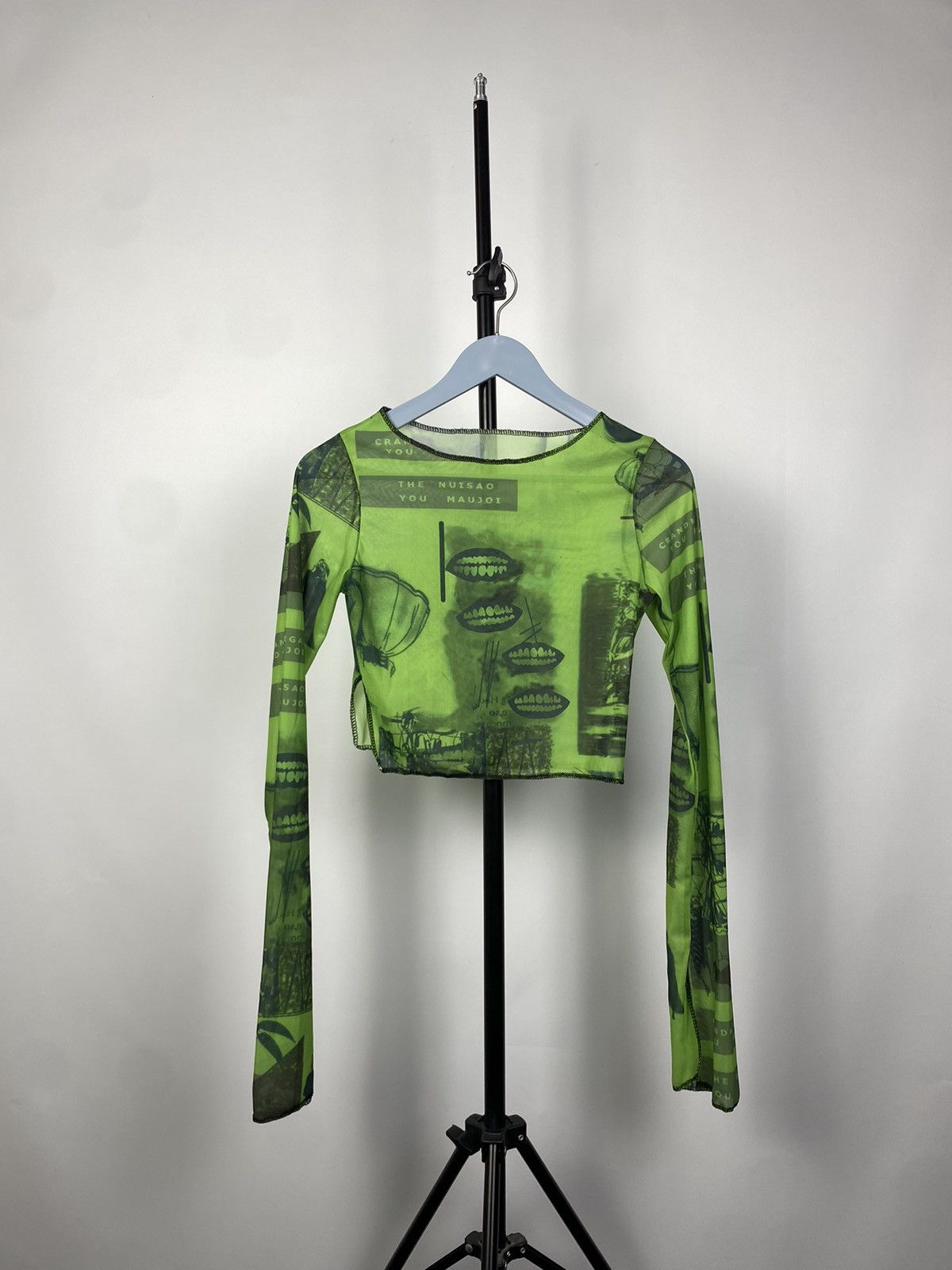 Designer × Japanese Brand Save The Queen Jean Paul Gaultier Style Mesh Top Blouses Size M / US 6-8 / IT 42-44 - 1 Thumbnail