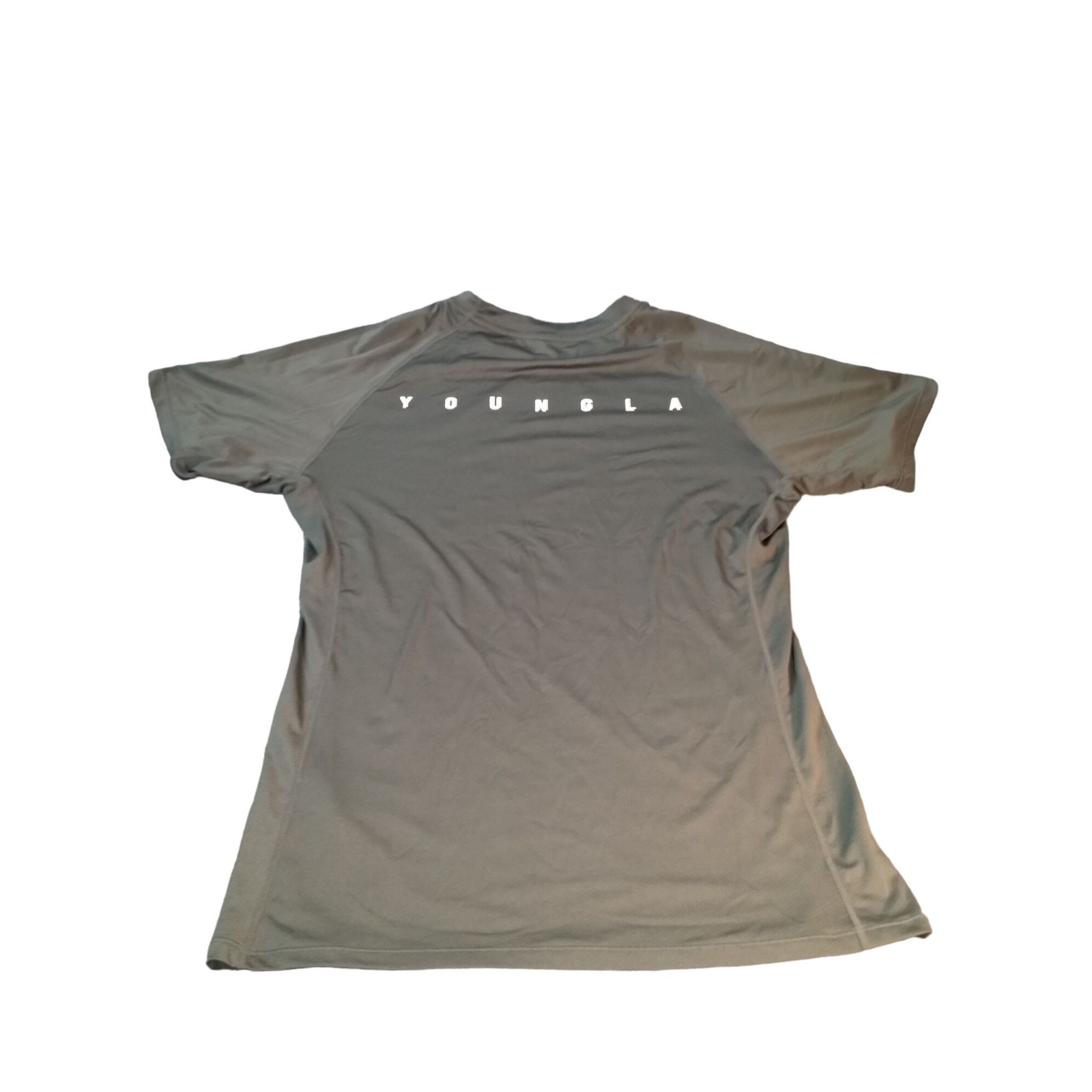 Other YoungLa Tshirt Men Sz XL Gray Logo Compression Short Sleeve Size US XL / EU 56 / 4 - 1 Thumbnail