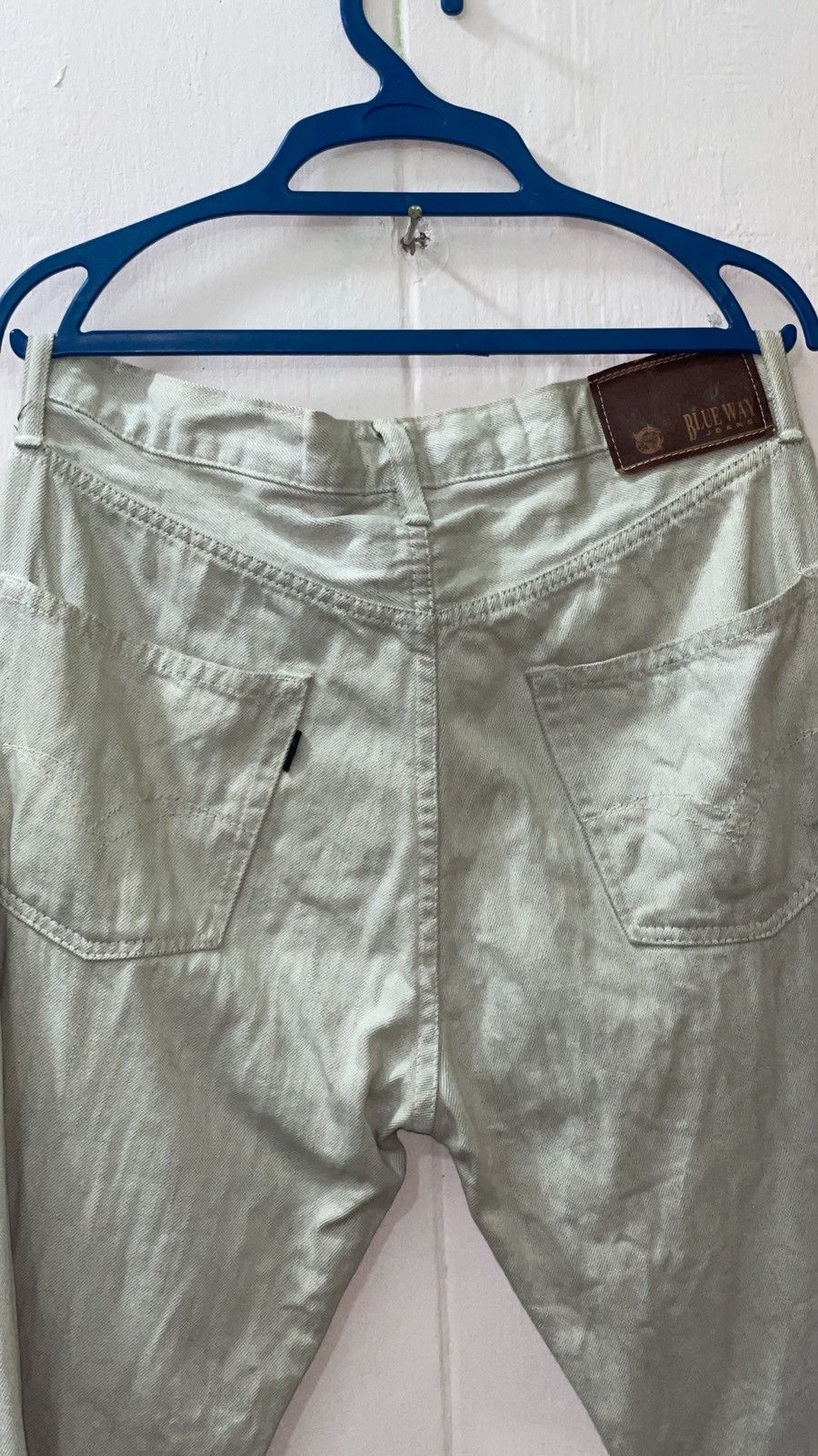 Japanese Brand Blue way denim jeans Size US 33 - 9 Thumbnail