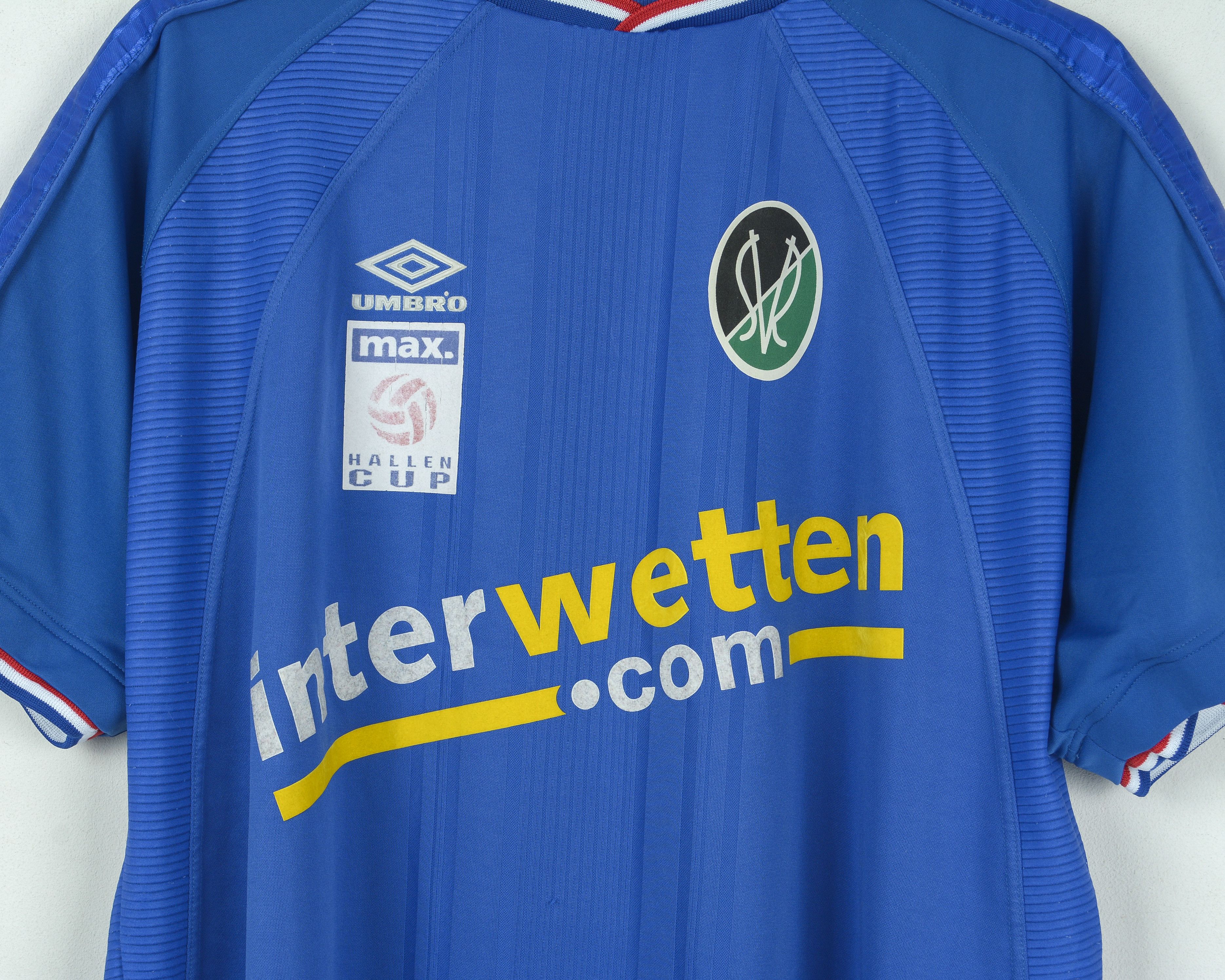 Umbro SV Ried XL Football Soccer Away Jersey Shirt 1994 1995 #26 Size US XL / EU 56 / 4 - 3 Thumbnail