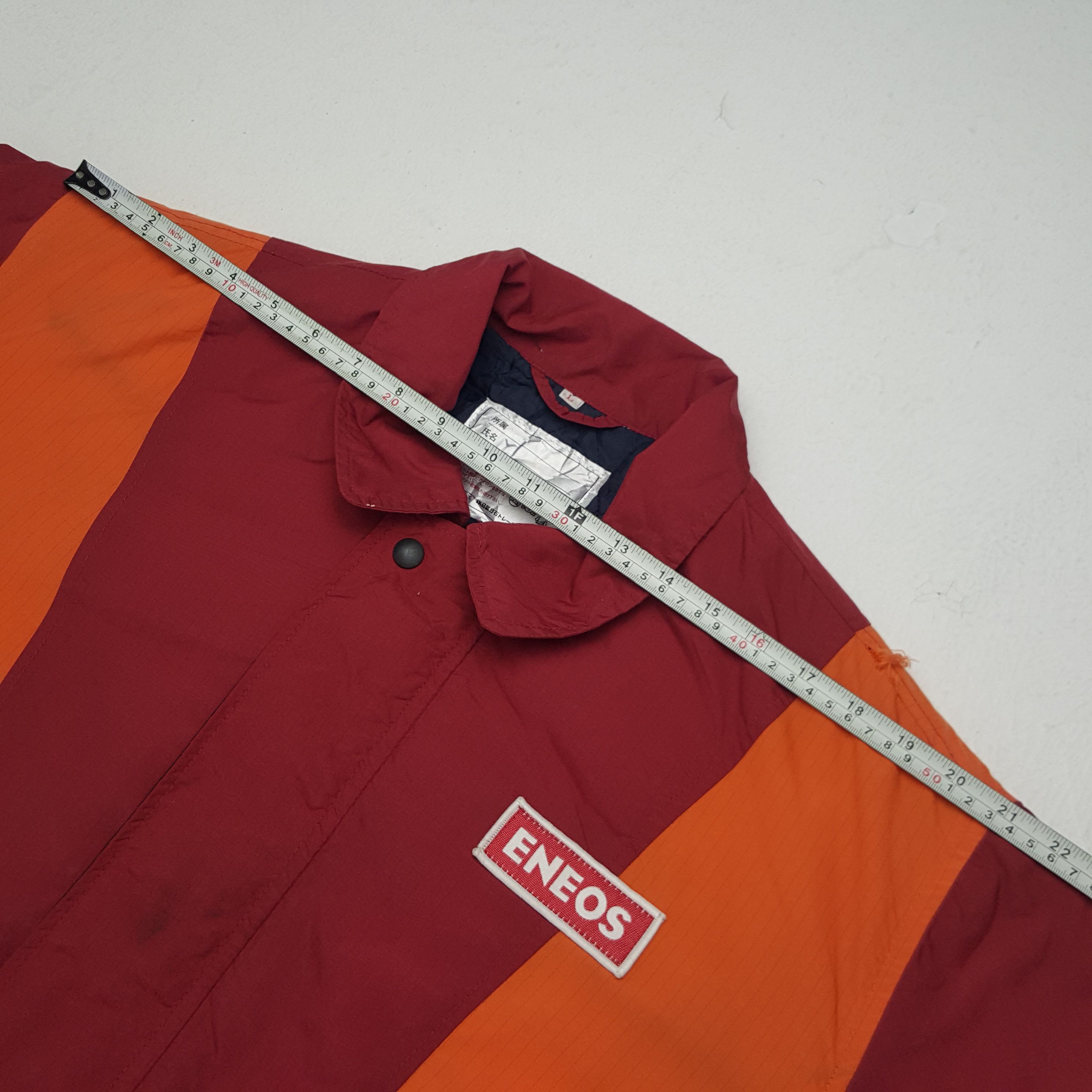 Japanese Brand × Vintage Vintage Eneos Japanese Oil Campany Work Jacket Size US L / EU 52-54 / 3 - 5 Thumbnail