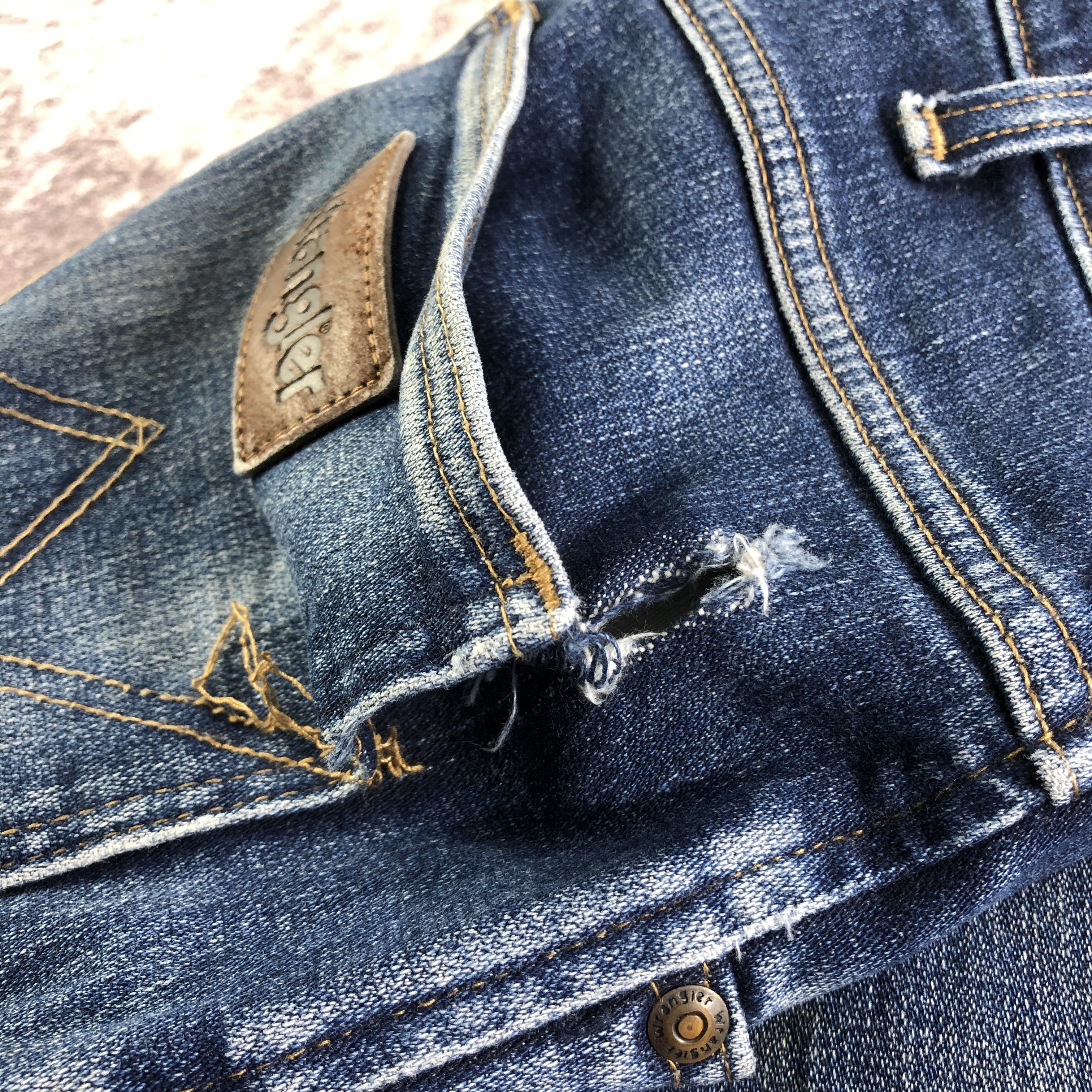 Vintage × Wrangler Vintage Blue Wash Wrangler Jeans-JM3225 Size US 34 / EU 50 - 6 Thumbnail