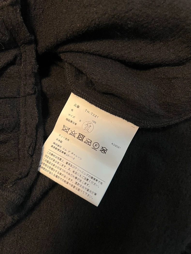 Comme des Garcons Comme Des Garcons Felted Split Lace Wool Top Size S / US 4 / IT 40 - 5 Thumbnail