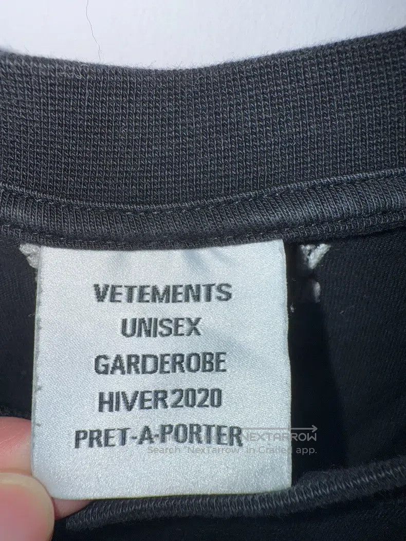 Vetements Vetements Dark web warning short sleeve Size US S / EU 44-46 / 1 - 3 Thumbnail