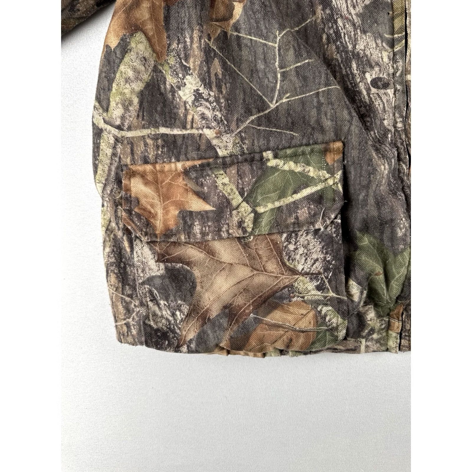 Vintage Wells Creek Outfitters Camo Hunting Jacket Fleece Lined Military Vietnam Veteran Patches USA XL Men Size US XL / EU 56 / 4 - 3 Thumbnail