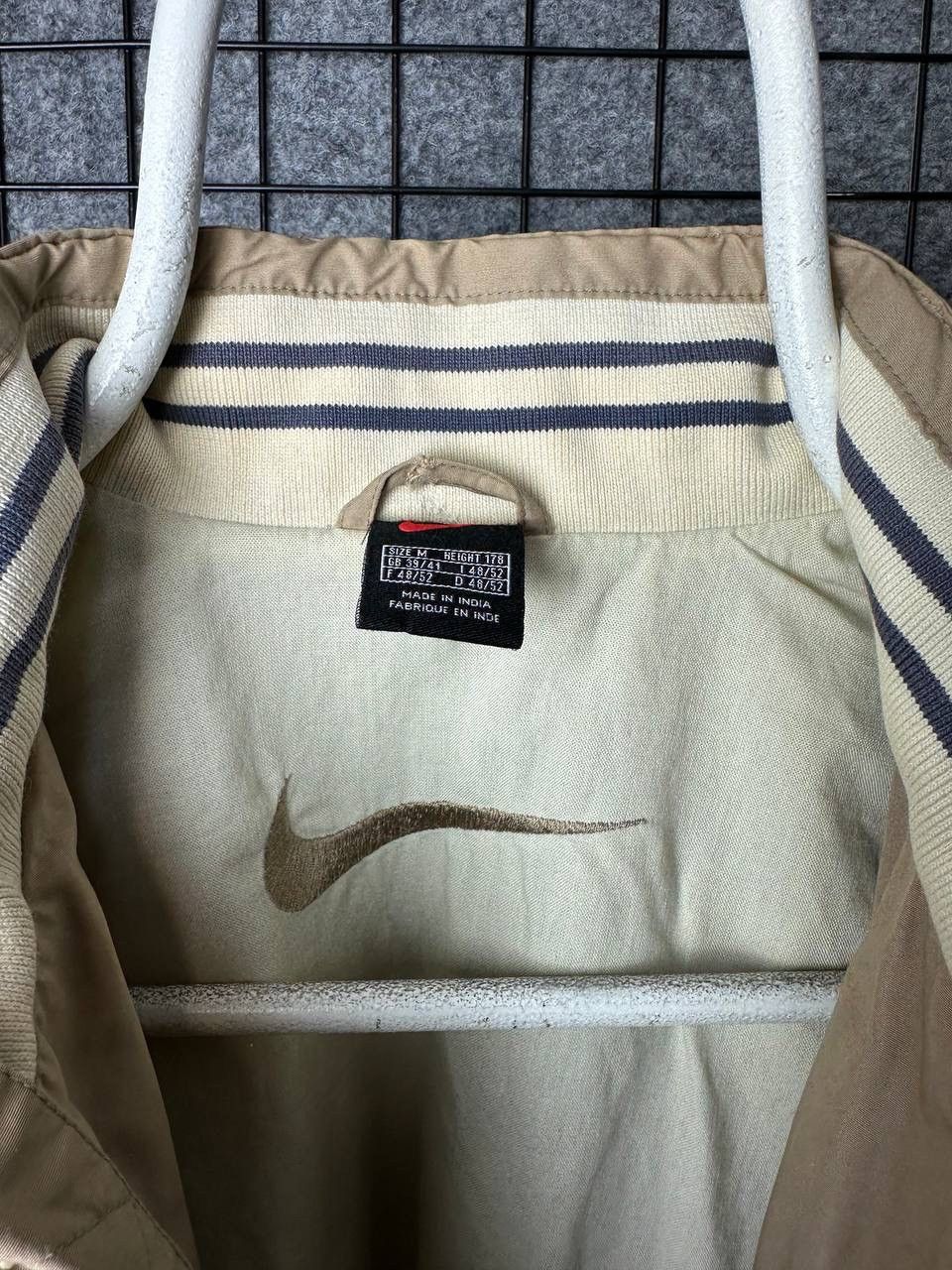Nike × Vintage Vintage Nike light zip jacket y2k embroidered logo size M Size US M / EU 48-50 / 2 - 7 Thumbnail