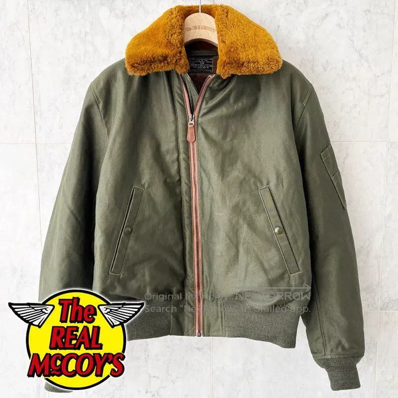 The Real McCoy's The Real McCoys B-15 Alpaca Flight Jacket Size US L / EU 52-54 / 3 - 7 Thumbnail