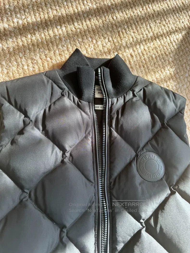 Hermes Hermes Down Vest Size XXS / US 00 / IT 34 - 2 Thumbnail