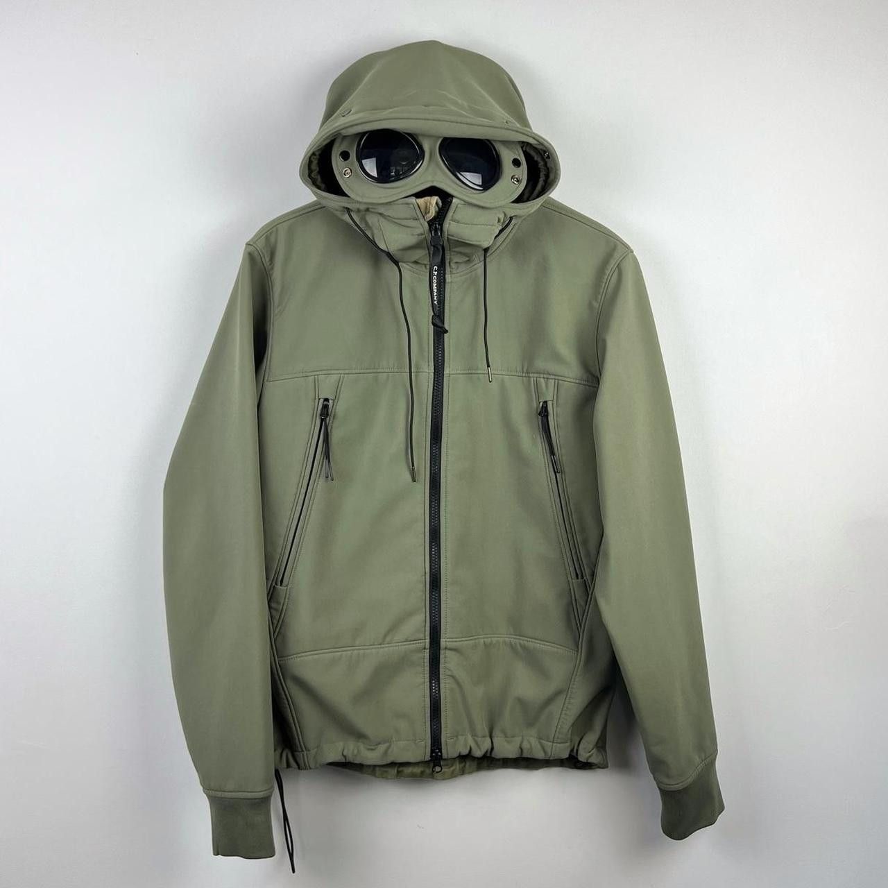 Cp company goggle orders jacket khaki