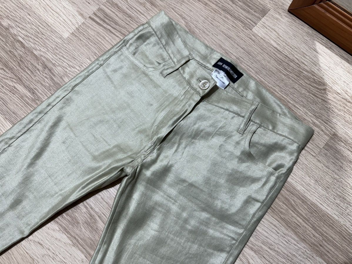 Ann Demeulemeester × Designer × Vintage Ann Demeulemeester viscose linen pants Size 25" / US 0 / IT 36 - 4 Thumbnail