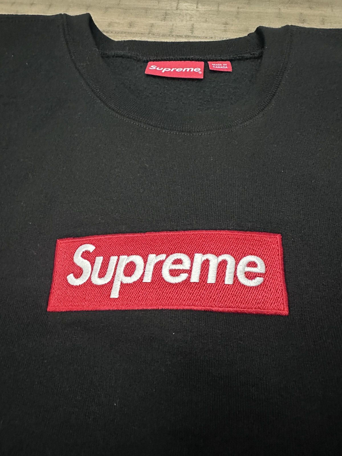 Supreme Supreme box logo crewneck Size US M / EU 48-50 / 2 - 7 Thumbnail