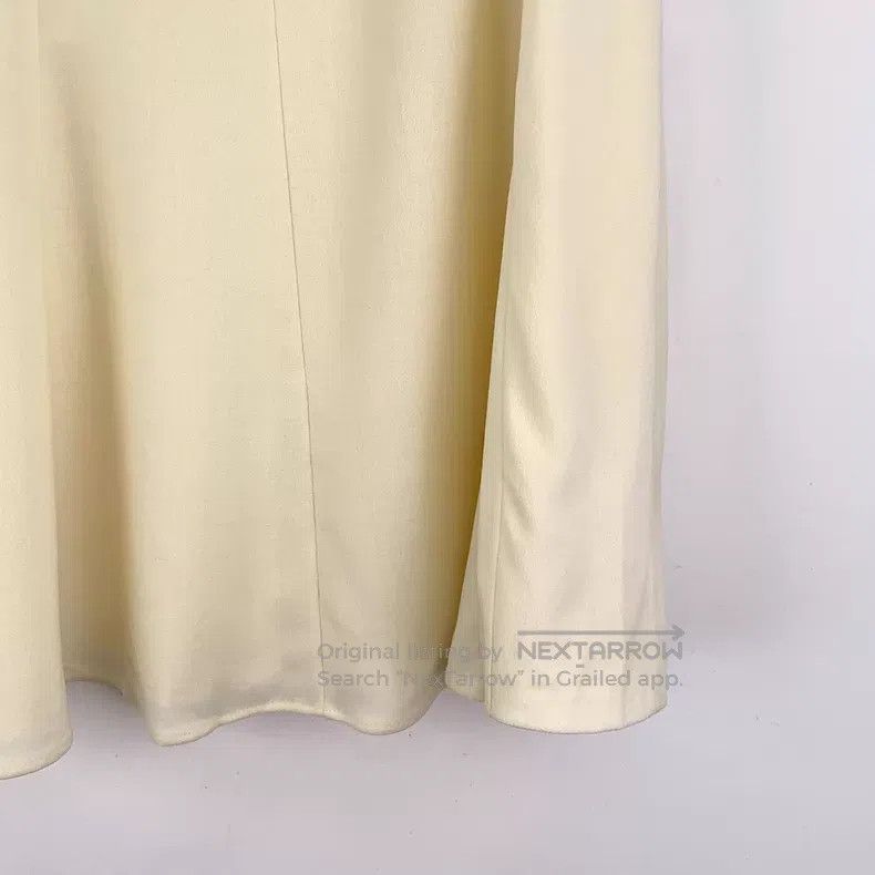Hermes Hermes Beige Wool Round Neck Long Sleeve Top Size XS / US 0-2 / IT 36-38 - 4 Thumbnail