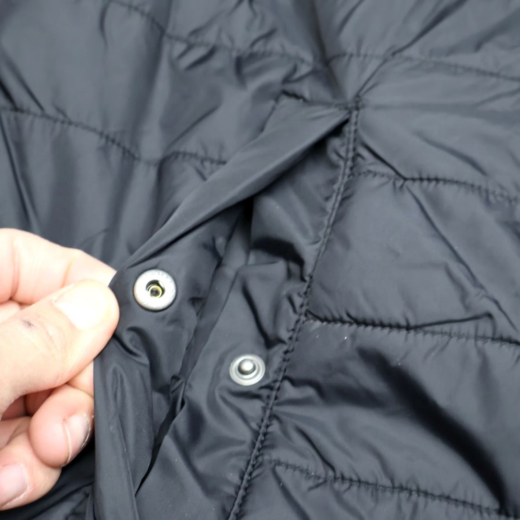 Carhartt Carhartt Jacket Mens 2XLT Black Rain Defender Relaxed Fit Nylon Zip Snap Puffer Quilted Outside Workwear Tall Black Mens Size US XXL / EU 58 / 5 - 5 Thumbnail