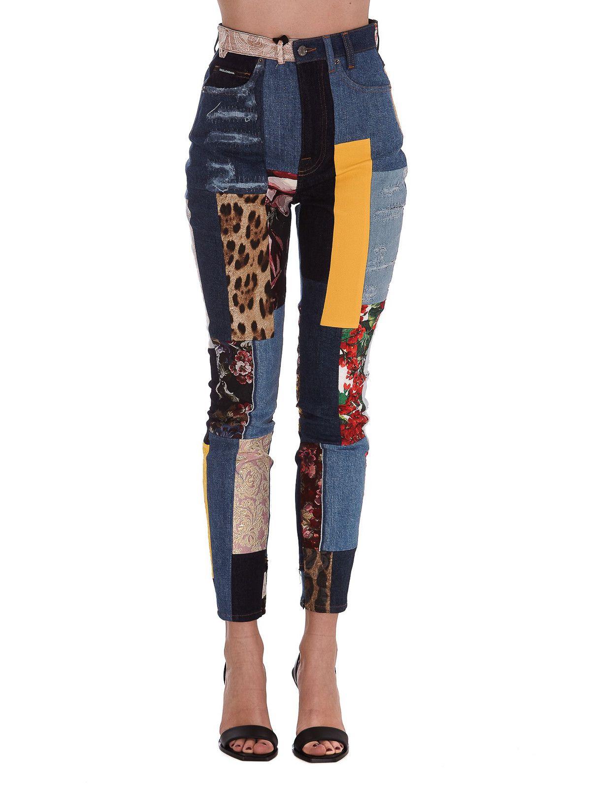 Dolce & Gabbana o1y0825 Denim Pant in Multicolor Size 25" / US 0 / IT 36 - 2 Thumbnail