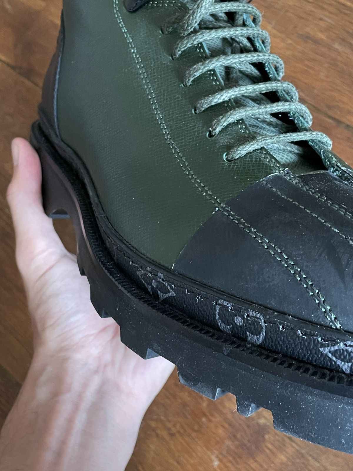 Louis Vuitton Rare Louis Vuitton hiking boots Size US 11.5 / EU 44-45 - 4 Thumbnail