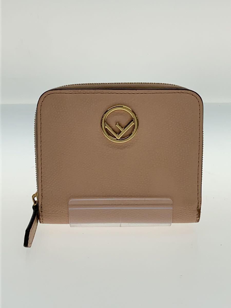 Fendi Fendi Leather Bi-Fold Wallet Pink Size ONE SIZE - 1 Thumbnail
